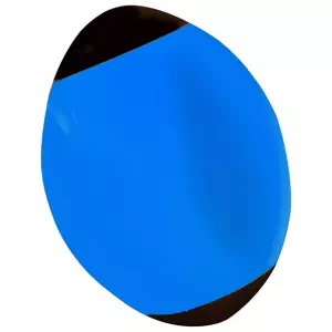 Měkký míč na americký fotbal - průměr 24 cm, modrý