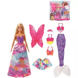 MATTEL BRB Panenka Barbie herní set s pohádkovými doplňky