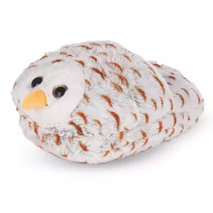 Cozy Noxxiez CS914 Sněžná sova - hřejivý plyšový pantofel