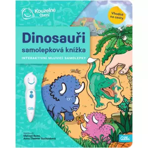 ALBI Kouzelné čtení Samolepková knížka interaktivní Dinosauři