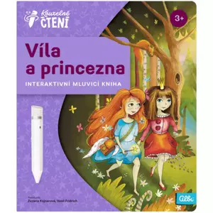 ALBI Kouzelné čtení Kniha interaktivní Víla a princezna