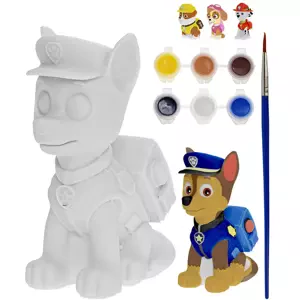 Paw Patrol Malování na figurku kreativní set s barvičkami 4 druhy