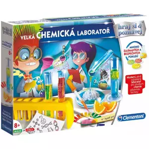 CLEMENTONI Malý chemik velká dětská chemická laboratoř kreativní set