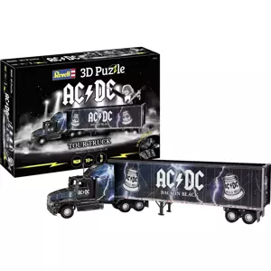 3D puzzle Kamion s přívěsem AC,DC 128 dílků