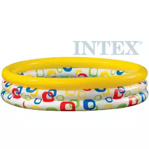 INTEX Bazén dětský kulatý s potiskem nafukovací 168 x 38cm