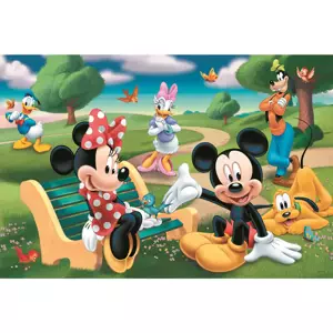 TREFL Puzzle Mickey Mouse: Mezi přáteli MAXI 24 dílků