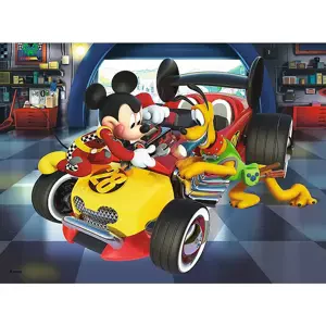 TREFL Puzzle Mickey Mouse: Příprava na závod 20 dílků