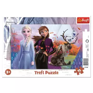TREFL Puzzle Ledové království 2: Magický svět Anny a Elsy 15 dílků