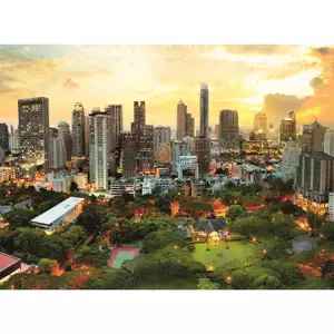 Puzzle Soumrak v Bangkoku, Thajsko 3000 dílků