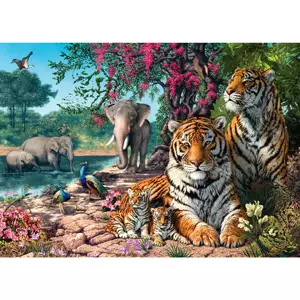 CASTORLAND Puzzle Tygří útočiště 300 dílků