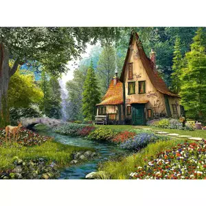 CASTORLAND Puzzle Lesní chata 2000 dílků