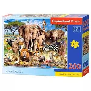 CASTORLAND Puzzle Safari 200 dílků