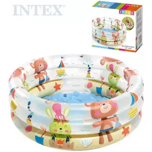 INTEX Baby bazének dětský nafukovací kruh 61x22cm bílý