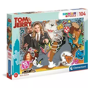 CLEMENTONI Puzzle Tom a Jerry 104 dílků