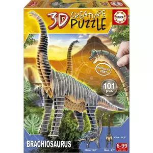 EDUCA 3D puzzle Brachiosaurus 101 dílků