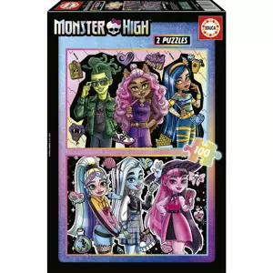 EDUCA Puzzle Monster High 2x100 dílků