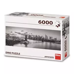 DINO Panoramatické puzzle Manhattan, New York, USA 6000 dílků