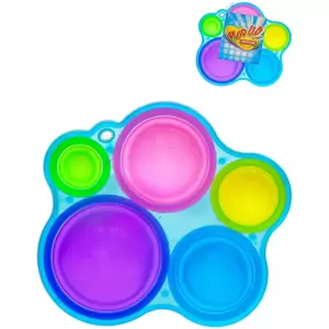 Hra Pop It antistresová Bubble Pops silikon 5 maxi bublin