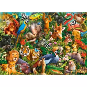 CASTORLAND Puzzle Úžasná zvířata 180 dílků