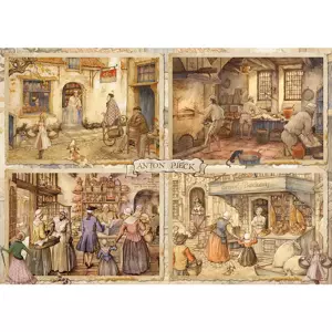 Puzzle Pekaři z 19. století 1000 dílků