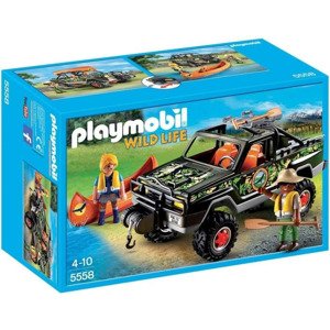 Playmobil 5558 pick-up s kánoí