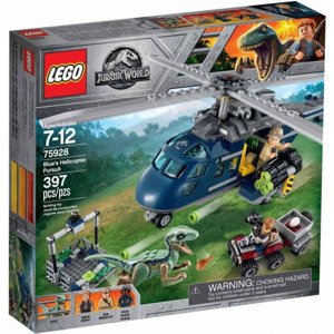 Lego® jurassic world 75928 pronásledování bluea helikoptérou