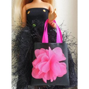 Lovedolls kabelka černo-tmavě růžová