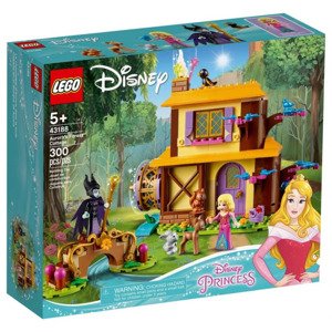 Lego® disney 43188 šípková růženka a lesní chaloupka