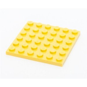 Lego® 3958 podložka 6x6 světle žlutá