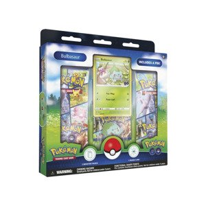 Pokémon tcg: pokémon go - pin box bulbasaur