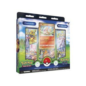 Pokémon tcg: pokémon go - pin box charmander