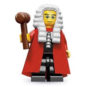 Lego® 71000 minifigurka soudce