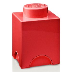 Lego® úložný box 125x127x181 červený