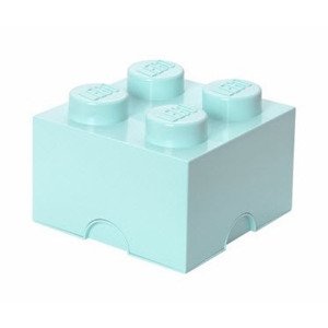 Lego® úložný box 250x252x181 aqua
