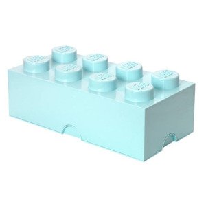 Lego® úložný box 250x502x181 aqua