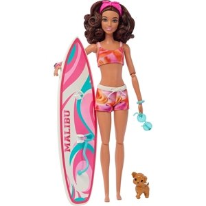 Mattel barbie® surfařka s doplňky, hpl69