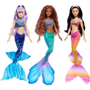 Mattel disney princess sada 3 panenek malá mořská víla a sestřičky, hnd29