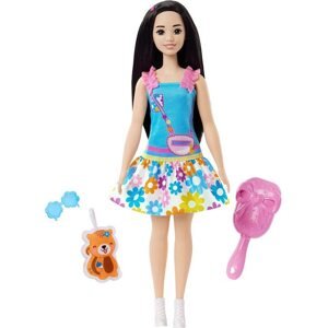 Mattel barbie® moje první barbie černovláska s liškou, hll22