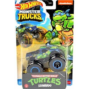 Mattel hot wheels® monster trucks želvy ninja leonardo, hkm24