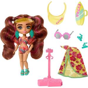 Mattel barbie® extra minis™ v plážovém oblečku, hpb18