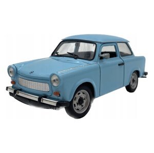 Kovový model trabant 601 bledě modrý 1:24