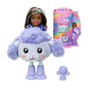 Mattel barbie® cutie reveal™ chelsea pastelová edice - fialový pudl hkr20
