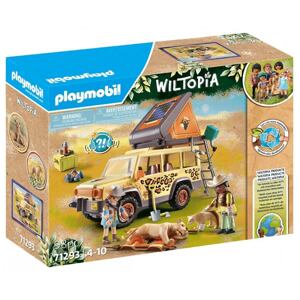 Playmobil® wiltopia 71293 s terénním vozidlem mezi lvy