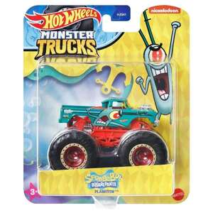Mattel hw® monster trucks spongebob squarepants plankton, hwn80