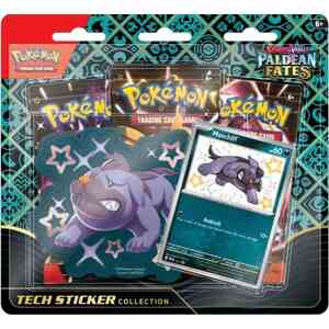 Pokémon tcg: scarlet & violet - paldean fates tech sticker collection maschiff