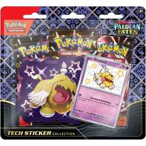 Pokémon tcg: scarlet & violet - paldean fates tech sticker collection greavard