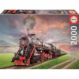 Educa 18503 puzzle parní lokomotiva, 2000 dílků
