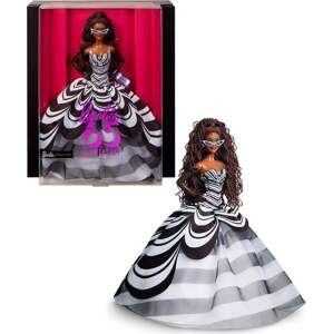 Mattel barbie® signature panenka 65. výročí brunetka hrm59