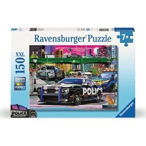 Ravensburger13412 puzzle policejní zásah 150 dílků
