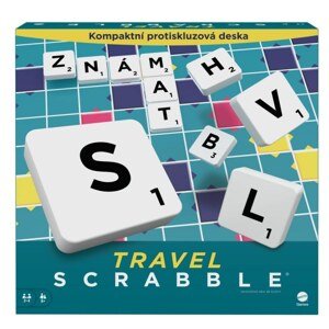 Hra scrabble cestovní - česká verze, mattel hyc80